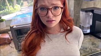 Naomi Hughes, Redhead Stepdaughter Filled With Cum