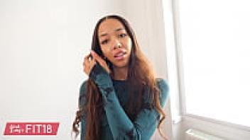 Lia Lin, a tall, slender, light-skinned black fashion model, loved wearing yoga pants to the gym.