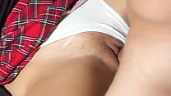 The first time a college student tries cock