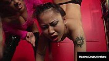 Bondage of Oriental Pussies! Asian Siren Thorn Is Restricted by Maxine X!