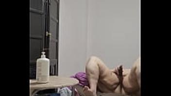 Coolmarina. A mature babe displays her entire hairy pussy.