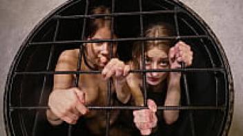 18-year-old Sofa and 19-year-old Sasha are obedient slave sisters! BDSM
