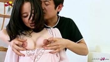 Little Japanese Adolescent Expresses Love for Creampie to First Casting