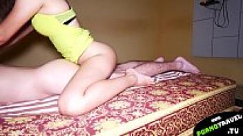 Massage with body oil and tender affection