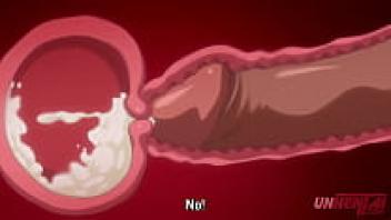 [Uncensored] Hentai: Creampie 100 times in one pussy