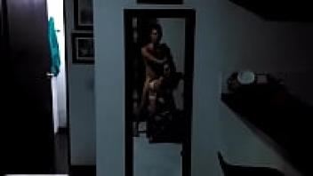 An original hardcore video with Manu69 wearing white stockings