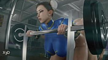 Chun-li's top collection of 3D porn