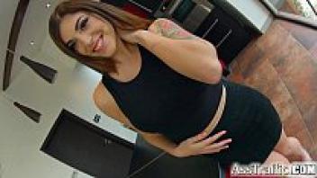 This asstraffic chick enjoys forceful anal intercourse.