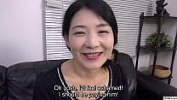 The happiest day ever for a mature Japanese woman via JAV debut