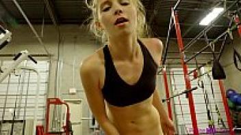 Having sex at the gym