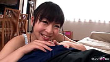 Cute Japanese Teen Tastes Sperm and Gets First Blowjob