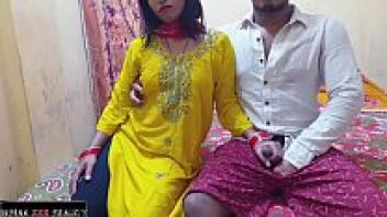 Stepbrother XXX loves teaching his newlywed sister Hindi.