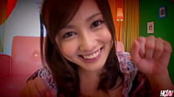 For Hikaru Ayami, a horny Asian babe, two cocks and a cream pie