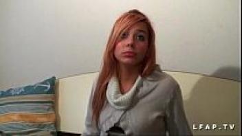 casting a young redhead in an interracial gangbang who is deeply in love