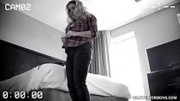 Voyeur arrived in her room.