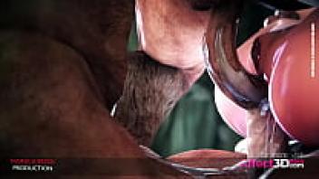 Part 3 of Monica Rossi's 3D fantasy animation, Amalia in the Wonderland