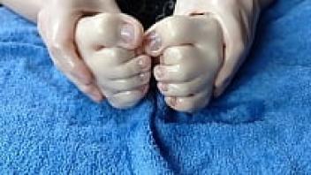 greasy feet