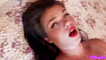 Many orgasms and hairy pussy play