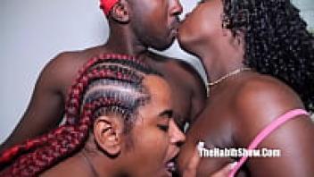 Thick black Brazilian threesome phat booty holly bombom taking bbc Akillies Black tela nua, samira ferraz
