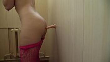 Dildo's anal orgasm, double penetration, and hairy asshole. Masturbation by amateurs.