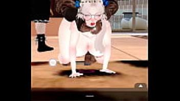 Kaori receives his recommended dosage of verga (IMVU).