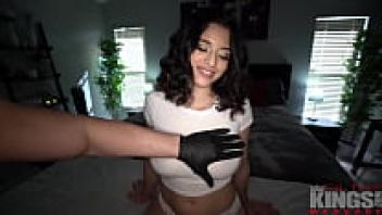 FilthyMassage: A Hot Latina Babe with Big Titties Gets Covered in Oil and Loved Unconditionally