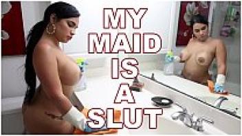 Big Ass Cuban Maid in Bangbros Persuaded Her to Give It Up for More Cash