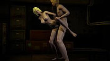 Armin adored the bondage of Annie Leonhart. [Entire Video]