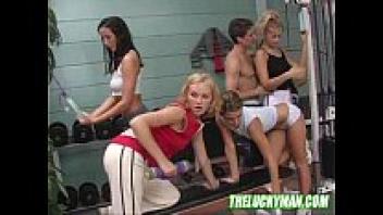 Luckyman: Exercise in the gym