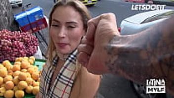 FREE FULL VIDEO: In a nasty pickup and love session, Big Tits Merchant Anastasia Rey ravages her amateur Latina pussy. LATINA MYLF