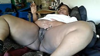 55-year-old Aunt Dee has a 63-inch ass and a phat hairy pussy.