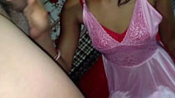 Homemade sex between an 18-year-old teen and girlfriend
