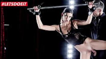Candice Luca's BDSM erotic play with a gorgeous Czech Brunette in LETSDOEIT