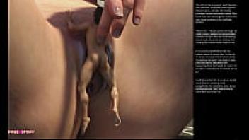 3D Comics in Big Apple Small Gesture Episode 27. Cartoon Sex in 3D