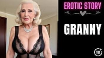 [GRANNY Story] Part 1 of the Step Grandmother's pornographic film