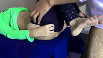 My stepsister's tight pussy adores my big cock uncle. Indian role-playing