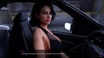 3D Hentai Animated Porn: Milfy City's MILF Stepmother Gave Me a Dangerous Footjob in Public