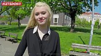 Misha Cross, a tourist babe, likes having sex with strangers