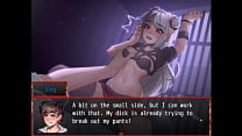 The eerie GOTH GIRL and nun BDSM ghost ritual in HAREM In Another World [HENTAI Game] Ep. 36