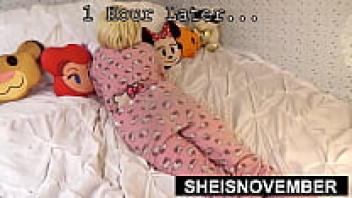 Creeper brother was horny after watching me undress, urinate, and take a shower, which resulted in a point-of-view fling and a rough doggie. Busty Blonde Black Stepsister Sheisnovember Having a cowgirl in love with her step-siblings after wearing an upskirt by Ms. November