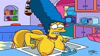 Marge Sexy from The Simpsons Hentai (GIF)