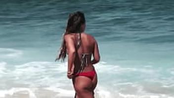 Taking a leisurely stroll along the shore!