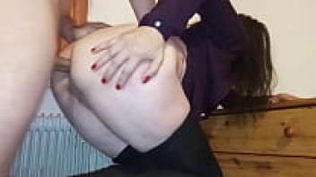 Deep in Doggystyle, the ideal big-ass mature housewife