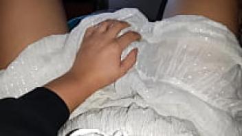 Despite her shyness, my partner is skilled and adept at handling my pussy. Lesbian Illusion Girls