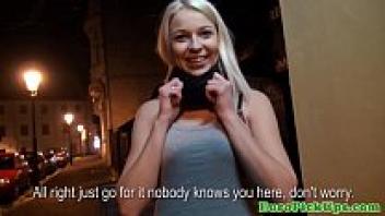 Euro Beauty Rides cock with an oily busty pickup