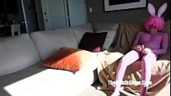 The Easter Bunny dick is swallowed by a Korean chirsty love.