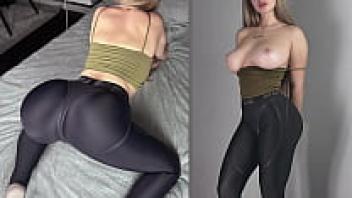 Loving My Girlfriend After a Sweaty Workout in Gym Leggings