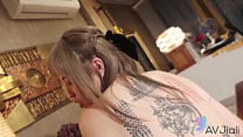 Chinese girl with little tits, yearning for hard cock.